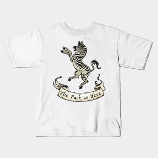 Team Zebra Sigil Kids T-Shirt